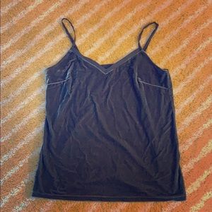 Banana republic velvet tank top